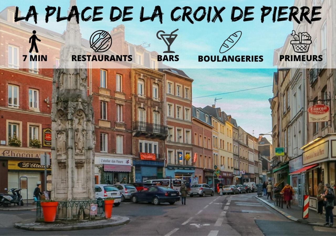 Apartamento Cosy'Appart - La Rose Ruan Exterior foto